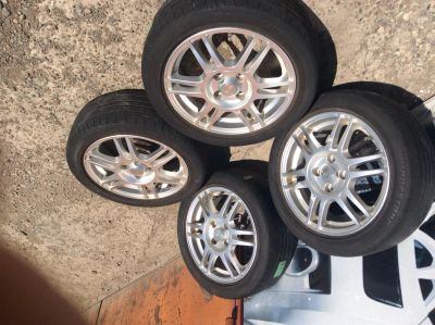 Лот: 5535457. Фото: 1. Литые диски R15 4x100 из Японии. Диски