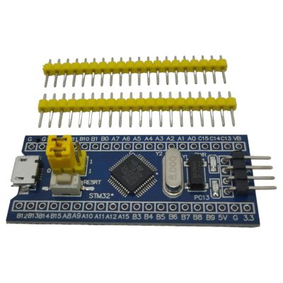 Лот: 21373949. Фото: 1. Плата отладочная STM32F103C8T6... Микроконтроллеры