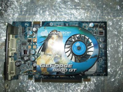 Лот: 6185597. Фото: 1. Видеокарта GeForce 8600GT. Видеокарты