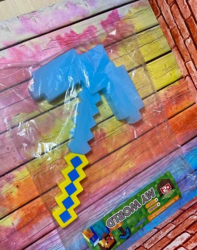Лот: 16085497. Фото: 1. Кирка Minecraft майнкрафт новый... Военная тема