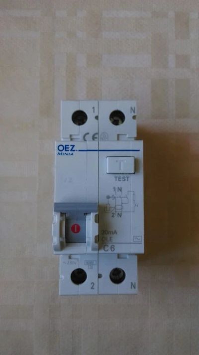 Лот: 11253828. Фото: 1. УЗО OLE-6C-1N-030AC Устройство... Автоматы, пакетники, предохранители