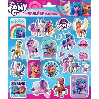 Лот: 24870362. Фото: 1. Наклейки ND Play My Little Pony... Материалы для ручной работы