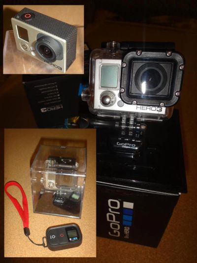 Лот: 4833359. Фото: 1. GoPro HD HERO3 Black Edition... Видеокамеры