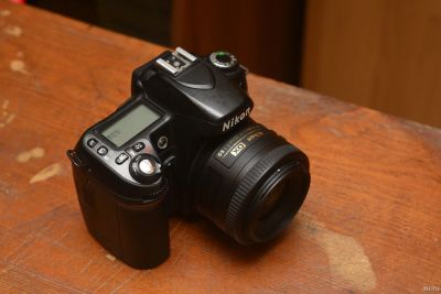 Лот: 13233922. Фото: 1. Nikon D80 + обьектив Nikkor DX... Цифровые зеркальные