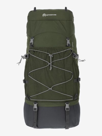Лот: 25681385. Фото: 1. Рюкзак Outventure Creek 65, Зеленый. Другое (спортивная одежда)