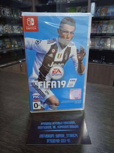 Лот: 17113136. Фото: 1. Новый FIFA 19. Оригинальный картридж... Игры для консолей