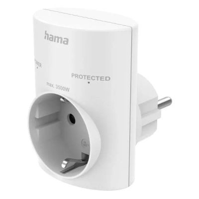 Лот: 24492132. Фото: 1. Сетевой фильтр Hama на 1 розетку... Удлинители, тройники, сетевые фильтры