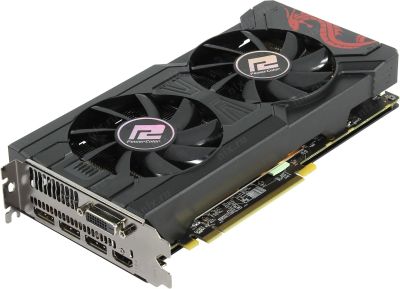 Лот: 17056121. Фото: 1. Видеокарта powercolor rx470 4gb. Видеокарты