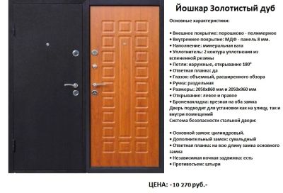 Лот: 9150180. Фото: 1. Входная дверь Йошкар. Двери входные