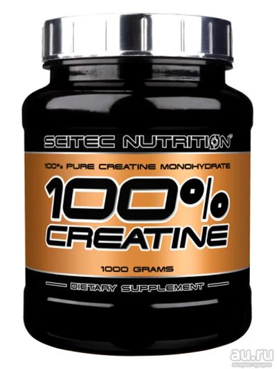 Лот: 8894670. Фото: 1. Creatine 100% от Scitec (Спортивное... Спортивное питание, витамины