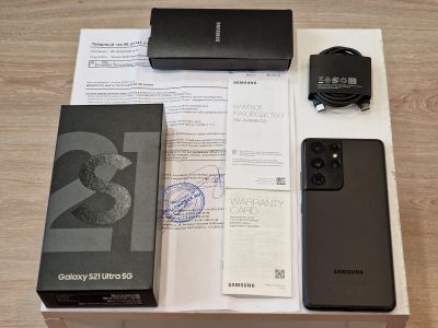 Лот: 19954866. Фото: 1. Samsung s 21 ultra 512 16 РСТ. Смартфоны