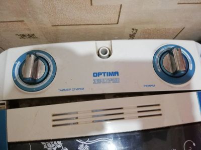 Лот: 15874051. Фото: 1. Стиральная машина Optima Полуавтомат. Стиральные машины