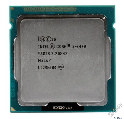 Лот: 6241637. Фото: 1. Intel core i5-3470 ivy bridge... Процессоры