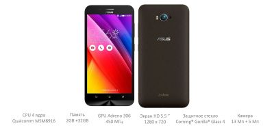 Лот: 11925065. Фото: 1. ASUS ZK550KL. Смартфоны