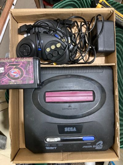 Лот: 24932214. Фото: 1. Приставка sega mega drive II. Игровые приставки, консоли