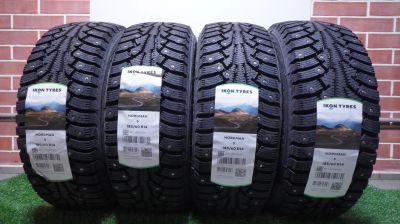 Лот: 23523806. Фото: 1. Зимние шипованные шины Ikon Tyres... Шины
