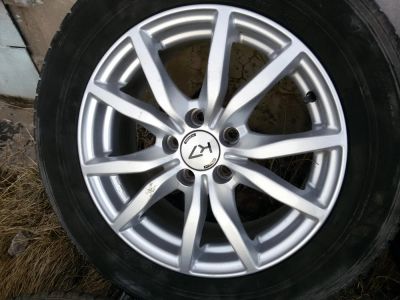 Лот: 7285267. Фото: 1. K7 Командор Серебро R15 5x100. Диски