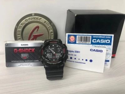 Лот: 17841015. Фото: 1. Наручные часы Casio gshok GA-100-1A4... Ремешки, браслеты