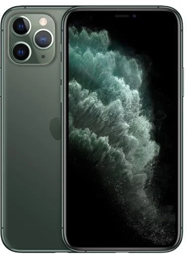 Лот: 16542480. Фото: 1. iPhone 11 Pro 64GB Midnight Green. Смартфоны