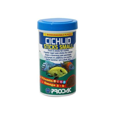Лот: 10400370. Фото: 1. Корм prodac cichlid sticks small... Корма