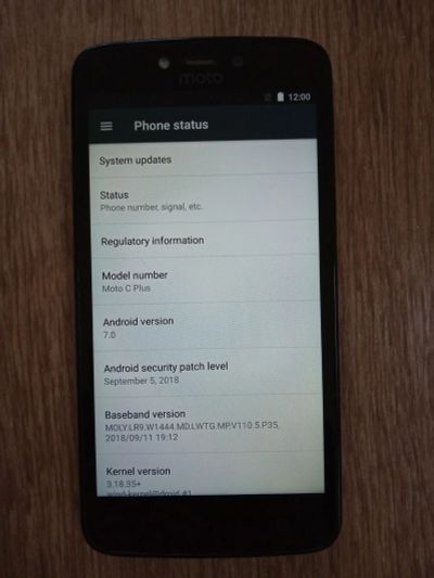 Лот: 16478256. Фото: 1. Motorolla Moto C Plus 1/16 Gb. Смартфоны