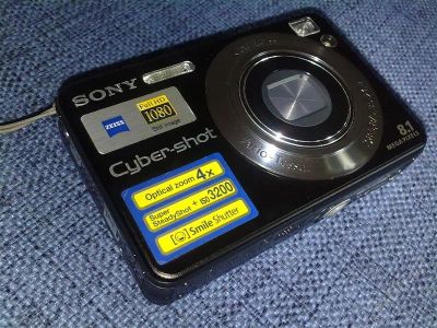 Лот: 516301. Фото: 1. Sony w130 не рабочий. Цифровые компактные