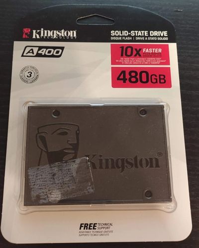 Лот: 16967806. Фото: 1. 480 ГБ SSD-накопитель Kingston... SSD-накопители