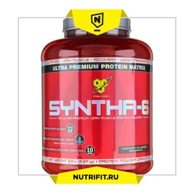 Лот: 7887358. Фото: 1. BSN Syntha-6 2,27 кг (Протеин). Спортивное питание, витамины