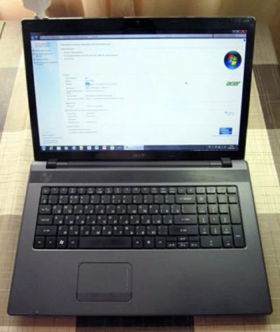 Лот: 11714007. Фото: 1. Acer Aspire 7250G 17.3" 500Гб... Ноутбуки
