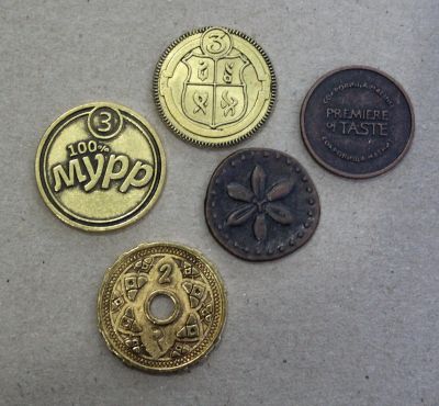 Лот: 24557031. Фото: 1. Набор жетонов. С рубля. Сувенирные
