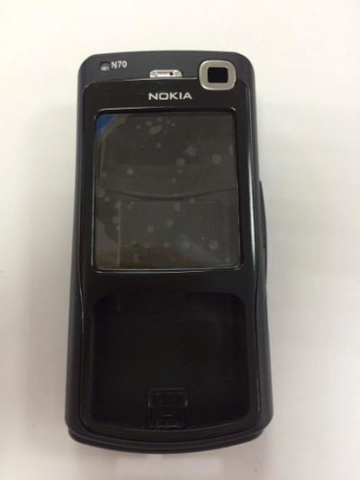 Лот: 10587662. Фото: 1. Корпус Nokia N70 Черный Pixel... Корпуса, клавиатуры, кнопки