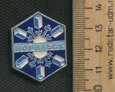 Лот: 17375469. Фото: 1. (№ 8066 ) значки Норильск. Памятные медали