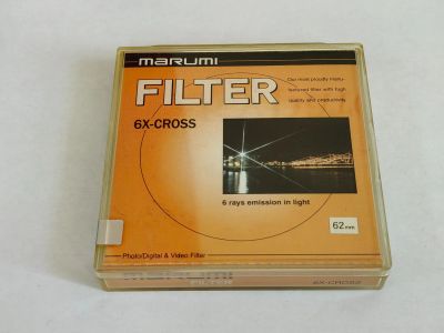 Лот: 8997008. Фото: 1. Светофильтр Marumi 6X Cross 62mm. Светофильтры