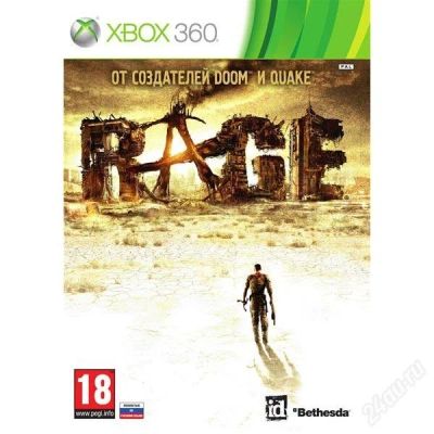 Лот: 2530401. Фото: 1. RAGE Русская версия Xbox 360. Игры для консолей