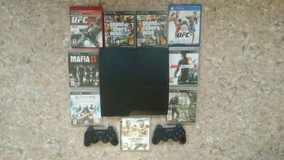 Лот: 9429485. Фото: 1. PlayStation 3 500gb super slim. Игровые приставки, консоли