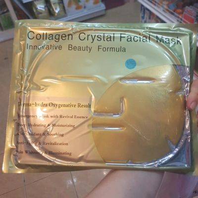Лот: 8729065. Фото: 1. Collagen Crystal Face Mask (коллагеновая... Уход за лицом 
