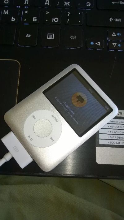 Лот: 4134897. Фото: 1. Плеер Apple ipod nano 3. Плееры