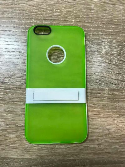 Лот: 9893800. Фото: 1. Чехол Iphone 6+/6S+ Зеленый. Чехлы, бамперы