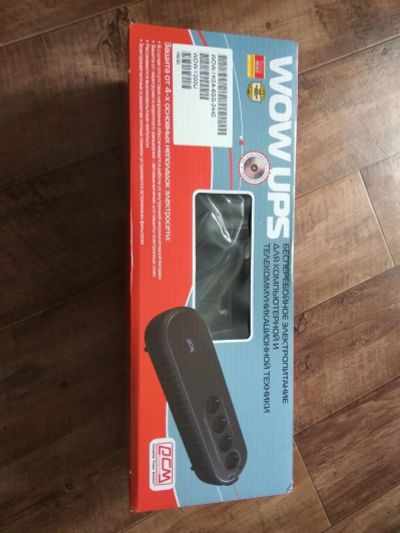 Лот: 13348913. Фото: 1. ИБП Powercom WOW 1000U. ИБП, аккумуляторы для ИБП