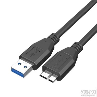 Лот: 18240545. Фото: 1. Кабель USB 3.0 to Micro B для... Шлейфы, кабели, переходники