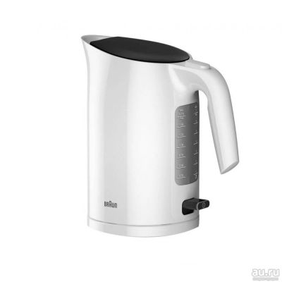 Лот: 12722616. Фото: 1. Электрочайник Braun WK 3100 White. Чайники, кофемашины, кулеры