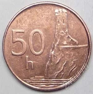 Лот: 1438661. Фото: 1. Словакия. 50 геллер 2005г. Европа
