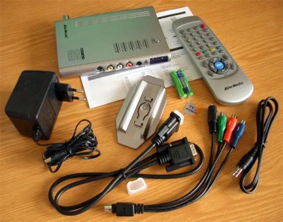 Лот: 4257213. Фото: 1. ТВ тюнер AverTV box 9, тюнер... ТВ-тюнеры и карты захвата
