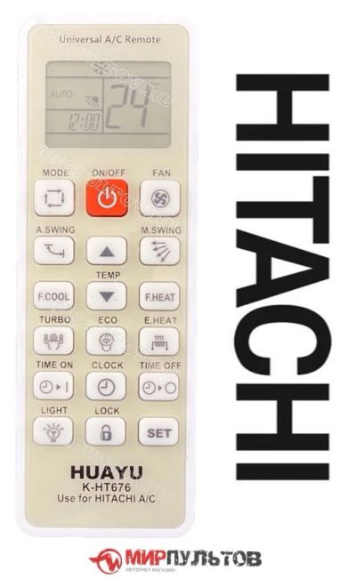 Лот: 15593530. Фото: 1. Пульт для кондиционера Hitachi... Пульты ДУ
