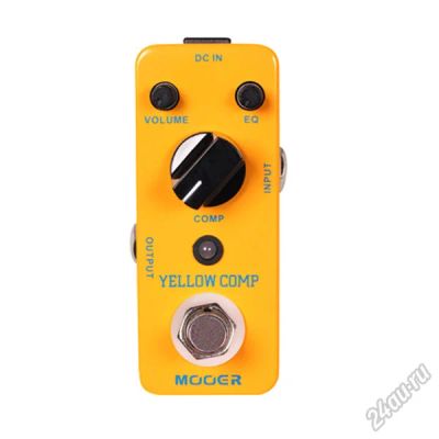 Лот: 5667942. Фото: 1. Mooer Yellow Comp. Гитарные эффекты и комбоусилители