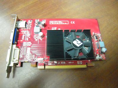 Лот: 9967592. Фото: 1. PCI-E видеокарта Radeon HD4550... Видеокарты