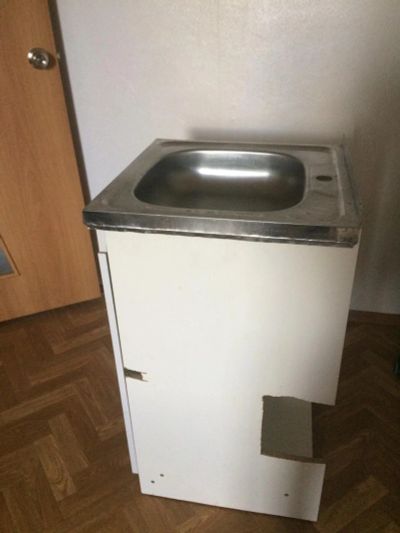 Лот: 10569499. Фото: 1. Раковина металлическая. Раковины, умывальники