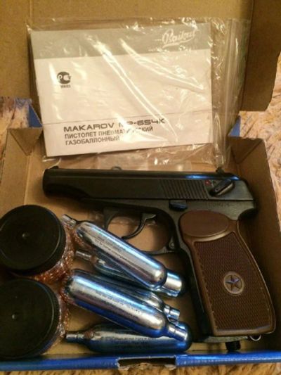 Лот: 10285139. Фото: 1. makarov mp-654k. Пневматическое оружие