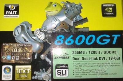 Лот: 4725. Фото: 1. NVIDIA Geforce 8600 GT. Красноярск