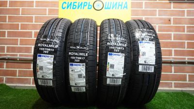 Лот: 23339284. Фото: 1. Royal Black Royal Mile 155/70... Шины